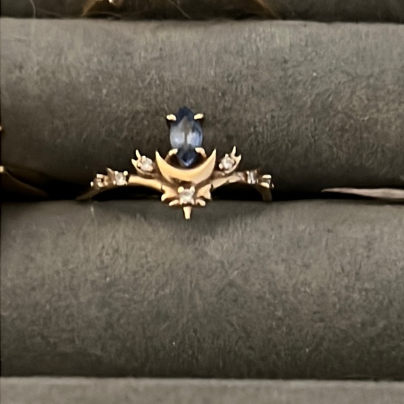 Sofia zakia lvna supreme ring sapphire size 4.5 - Picture 3 of 3